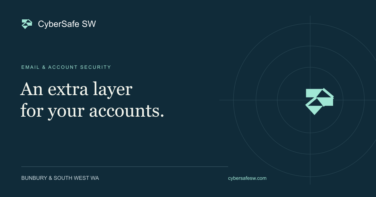 Branded email & account security illustration